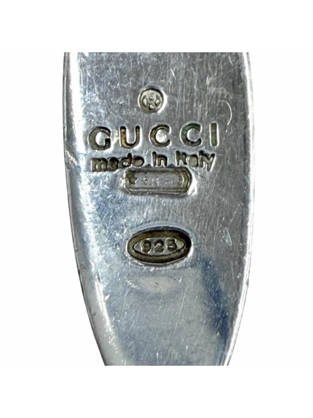 Gucci Oval Earrings Silver - Picture 5 of 5
